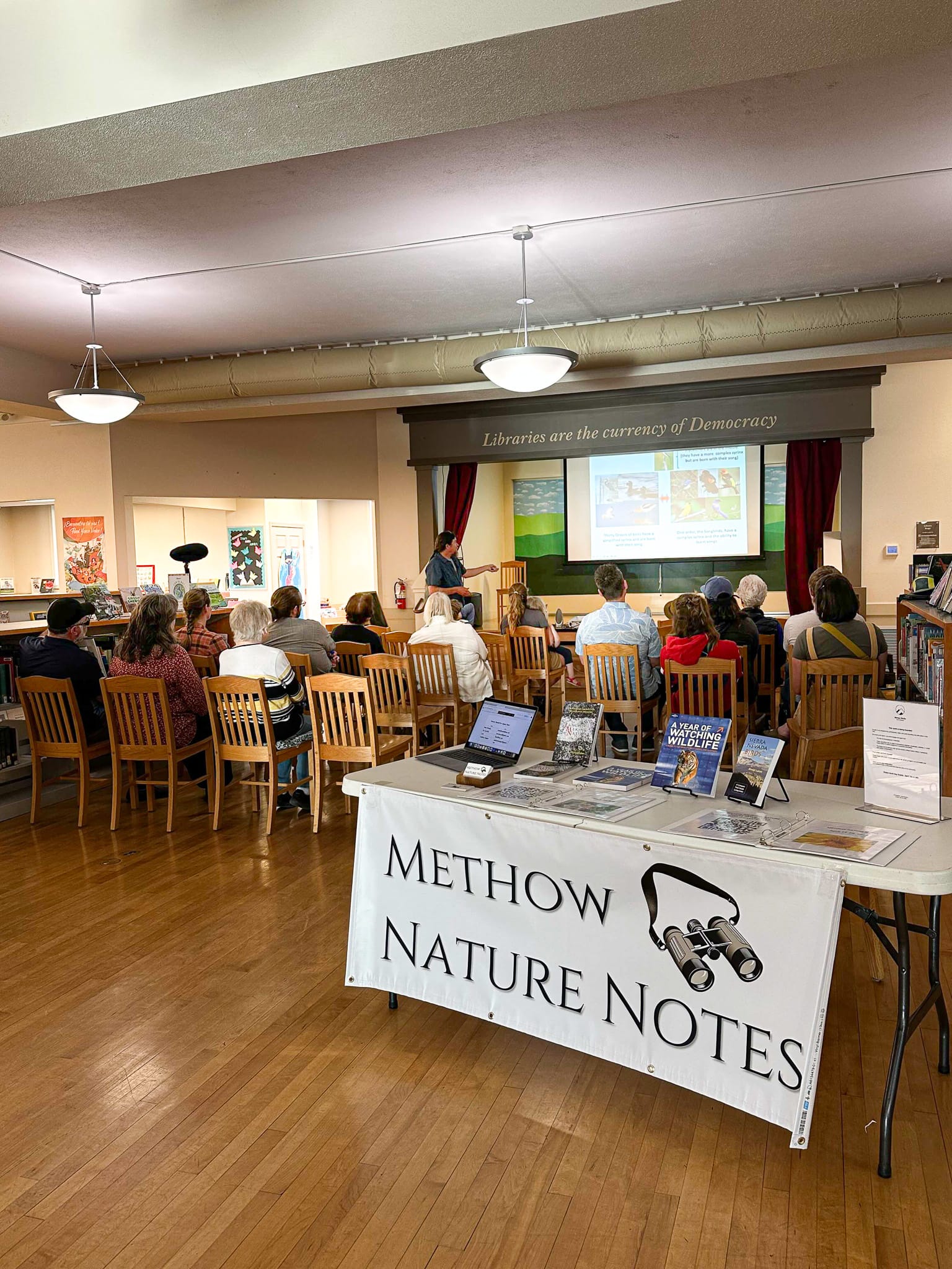 nature talk at the Chelan Library