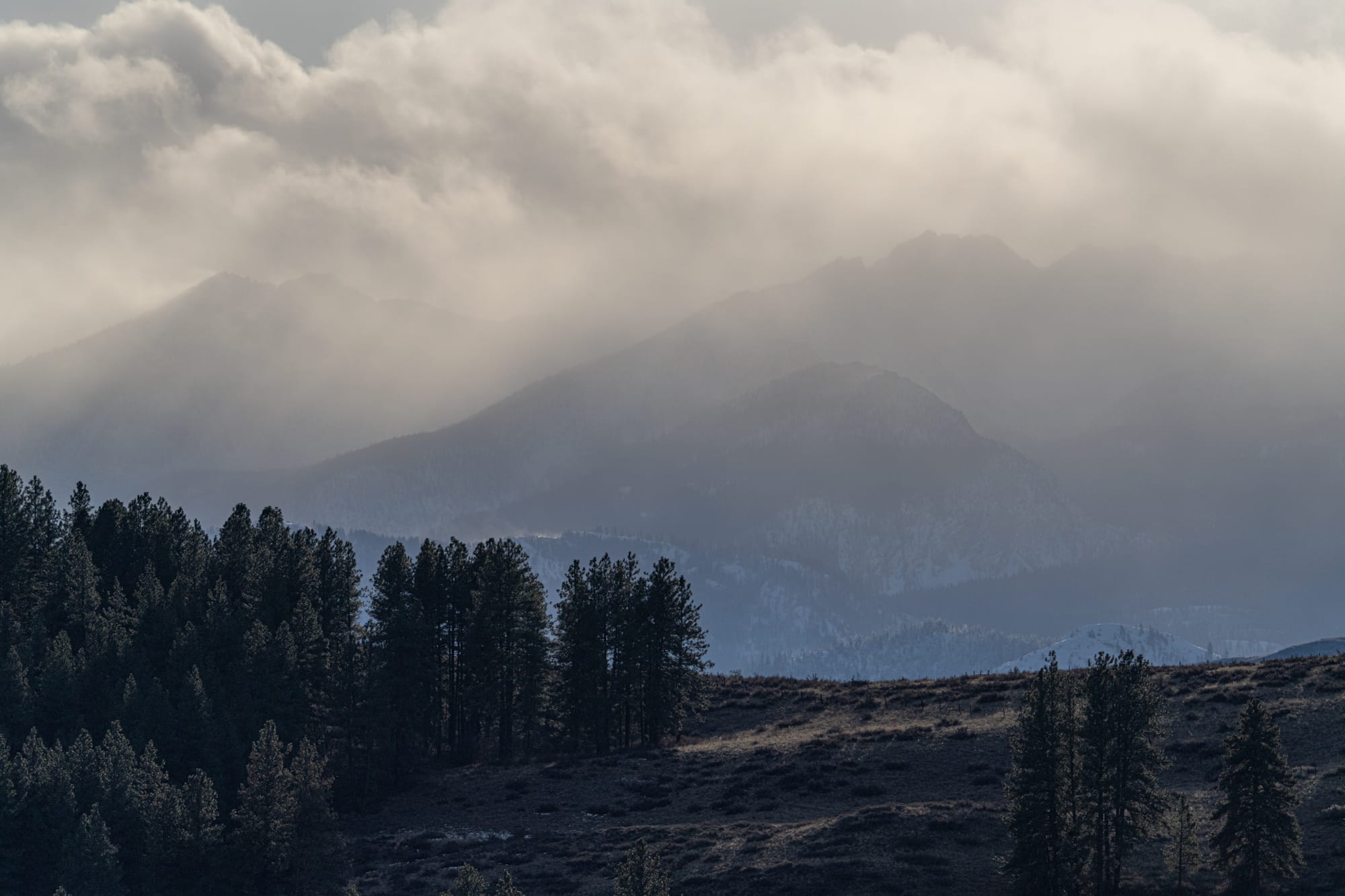 approaching clouds