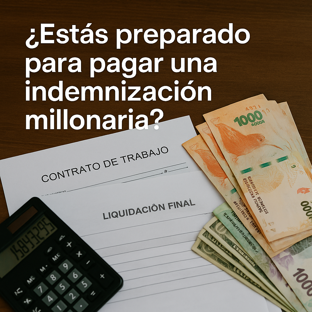 ¿Qué pasa si tu empresa tiene que pagar una indemnización millonaria inesperada?