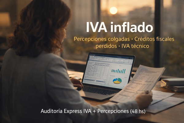 IVA inflado: el error silencioso que te hace pagar de más todos los meses