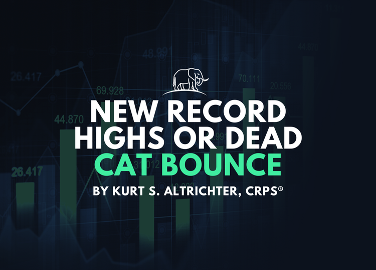 New Record Highs or Dead Cat Bounce