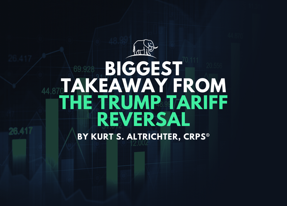 Friday Note: The Biggest Takeaway From The Trump Tariff Reversal
