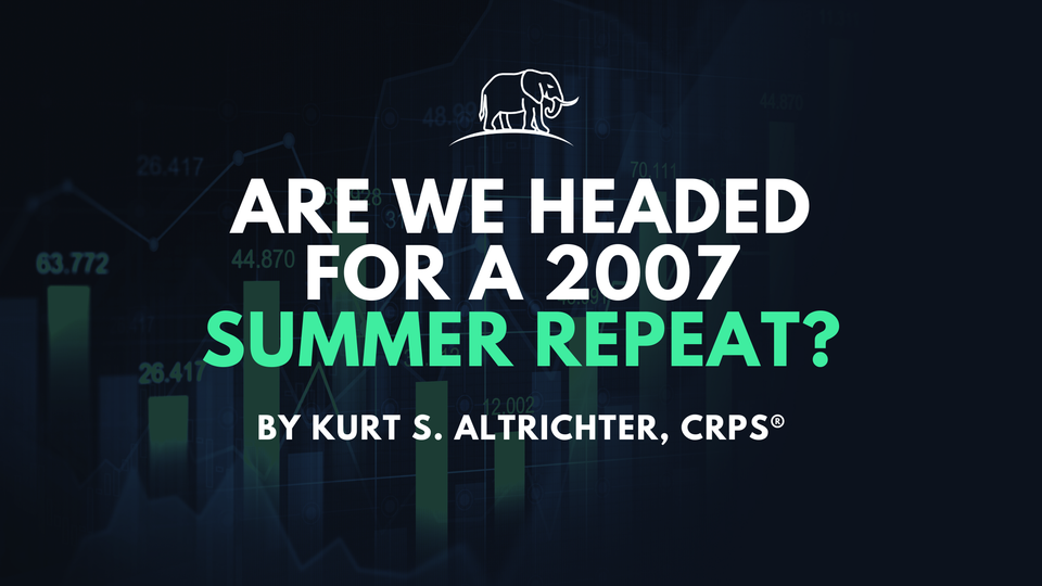 Are We Headed For A 2007 Summer Repeat?