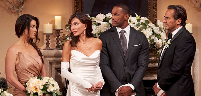 steffy stops the wedding bold and the beautiful spoilers