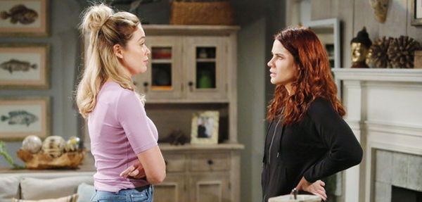 bold and the beautiful spoilers flo knocked out