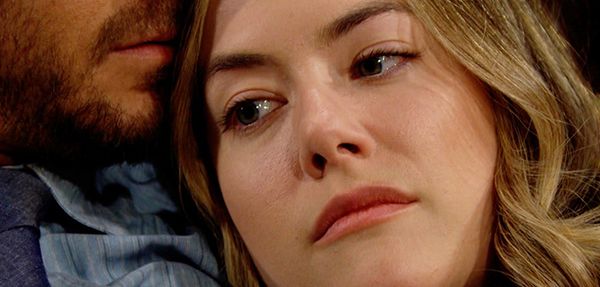 hope and liam share a deepy emotional goodbye bold and the beautiful spoilers