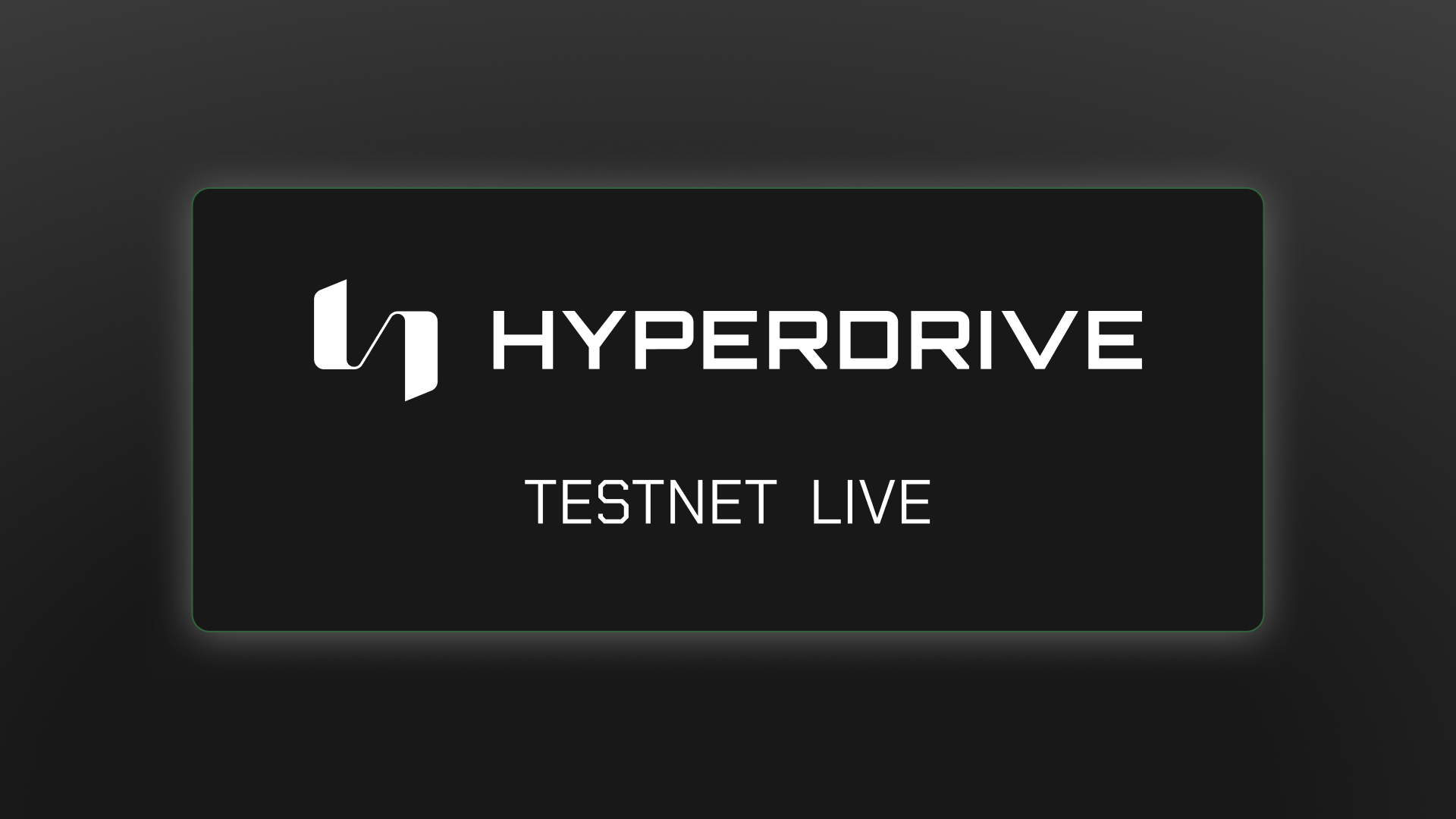 Hyperdrive Testnet is Live!