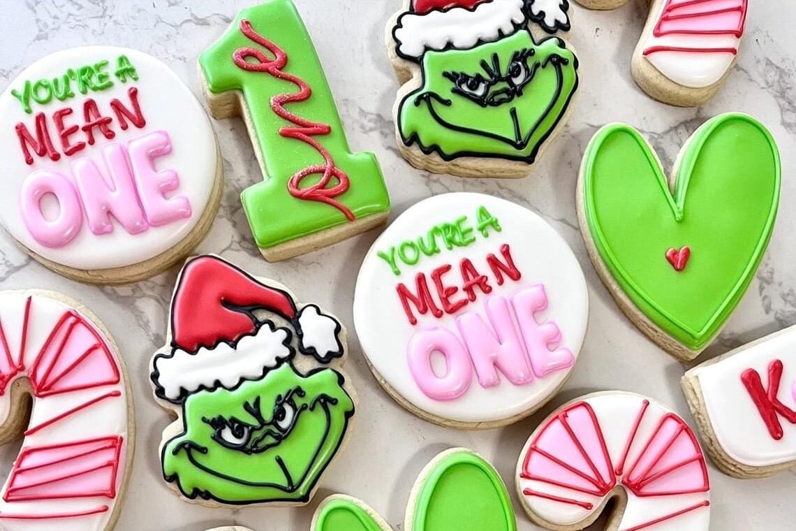 Grinch Cookies
