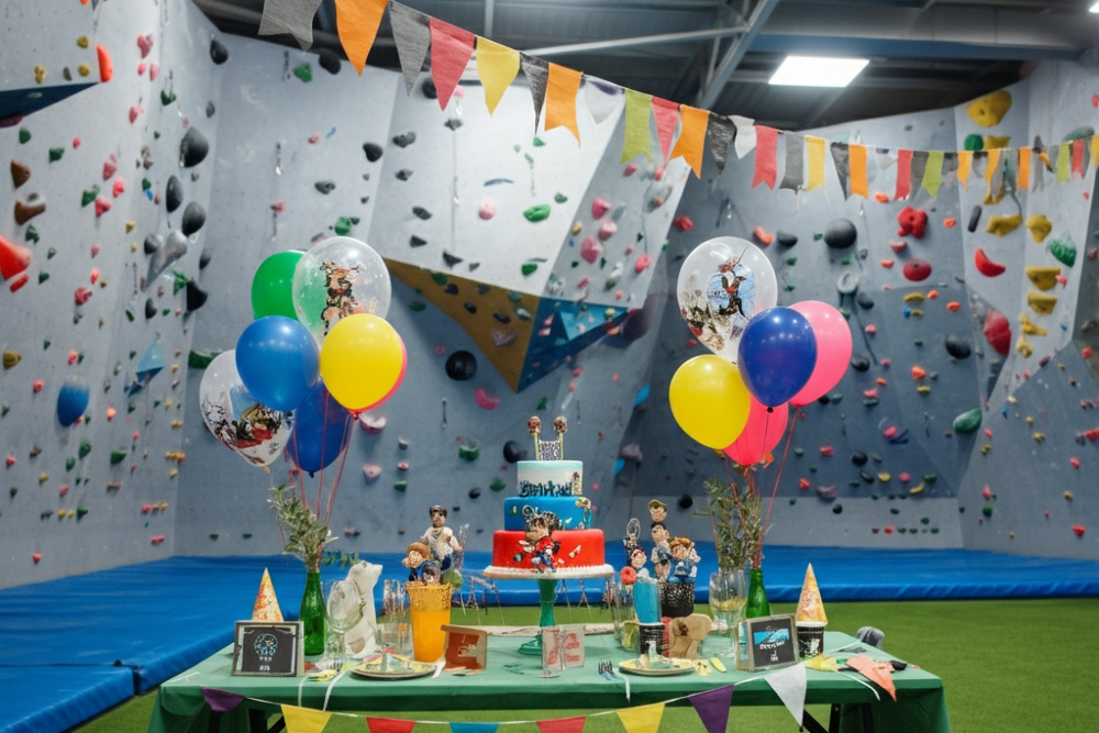 Climbing Birthday Party