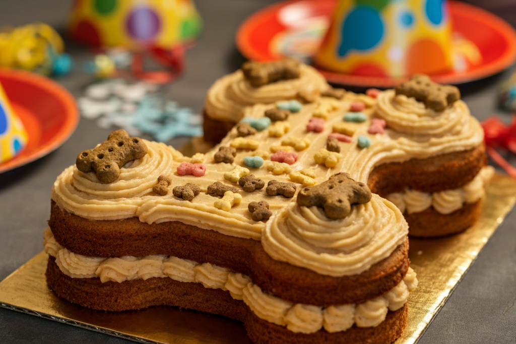 Doggy Birthday Cake