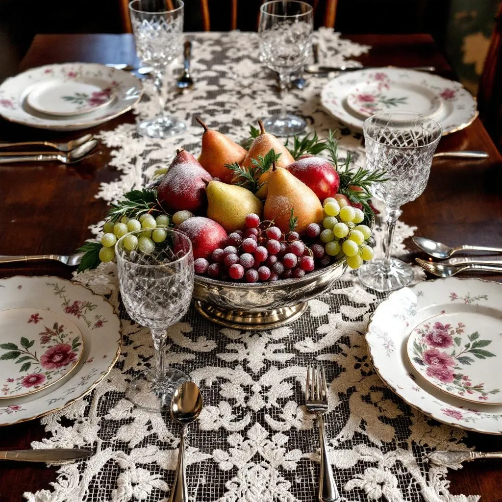 The Heirloom & Frosted Fruit Tablescape