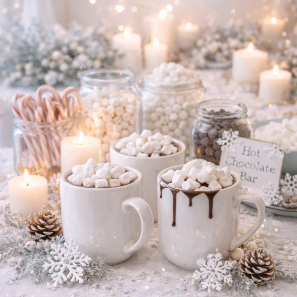 Cozy Winter Baby Shower Food & Drink Ideas