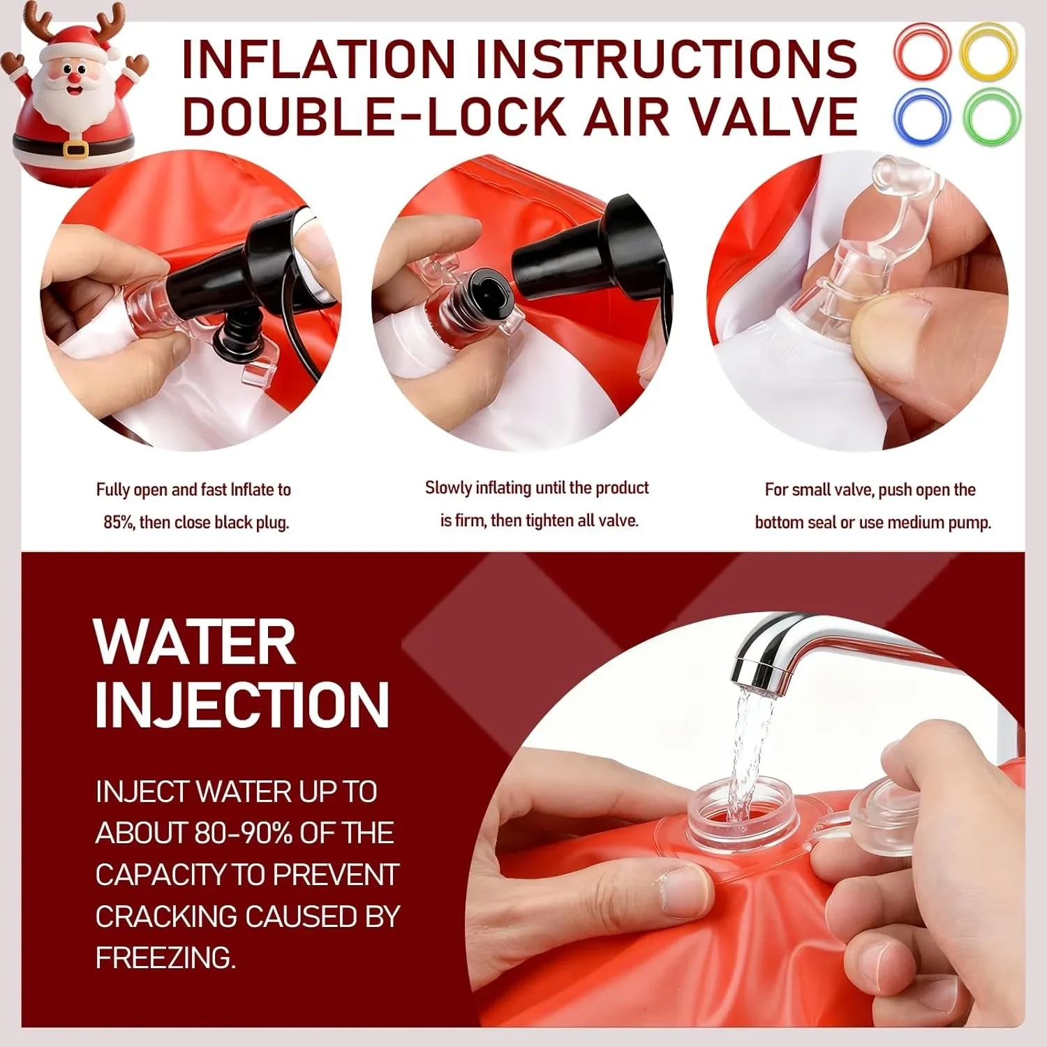 How the Santa Ring Toss Game Works