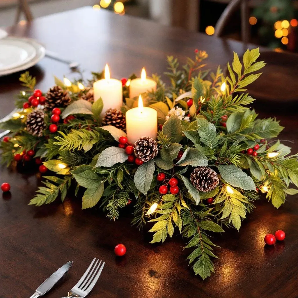 These Christmas Greenery Stems: High-End Look, Low Price
