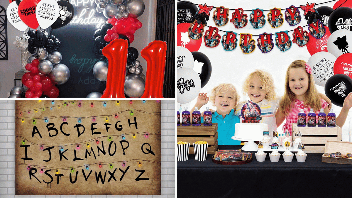 Stranger Things Party Supplies
