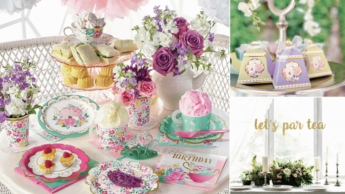 Decorating for a Tea Party