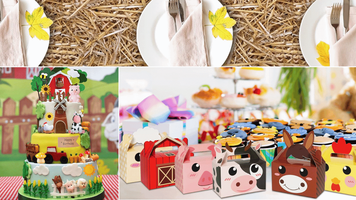 Farm Themed Birthday Party