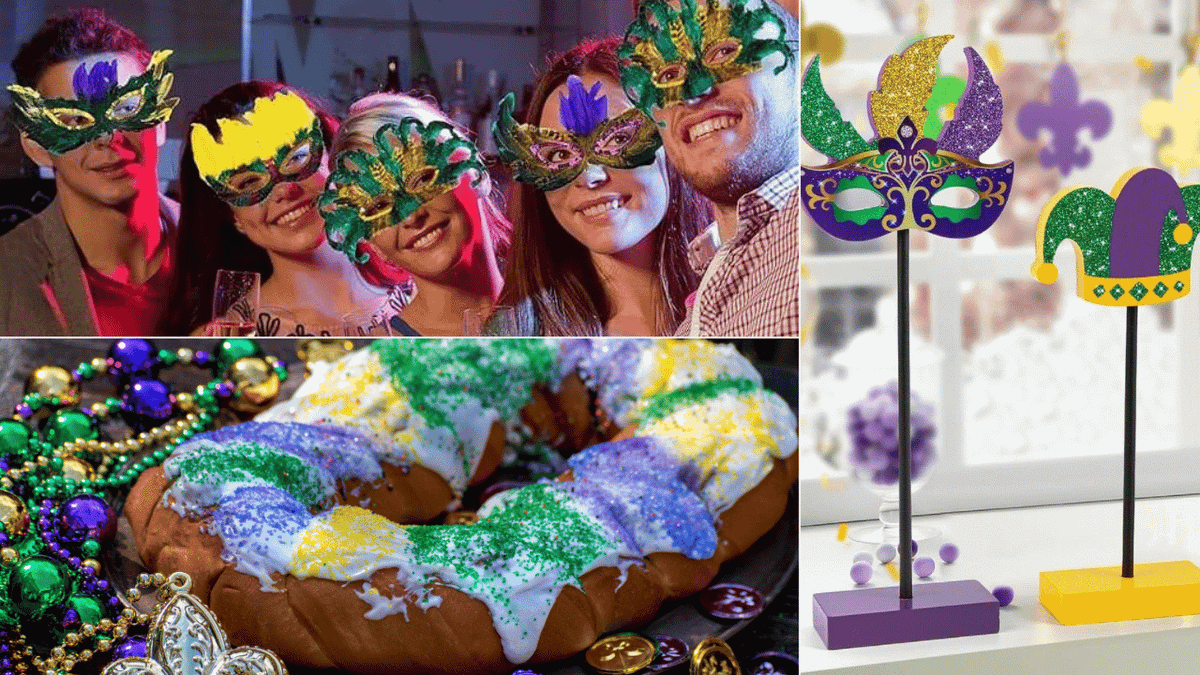 mardi gras theme party