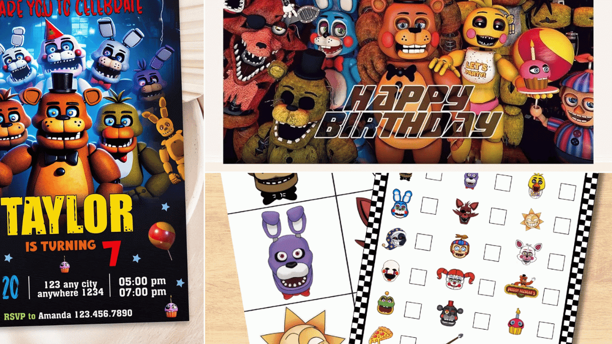 Five Nights at Freddy's Party Supplies