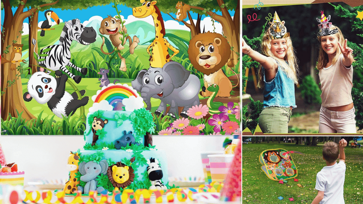 animal themed birthday party