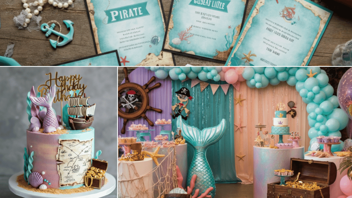 Mermaid and Pirate Party Ideas