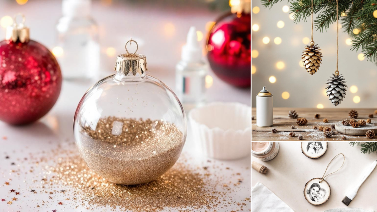 7 Stunning DIY Holiday Ornaments Anyone Can Make