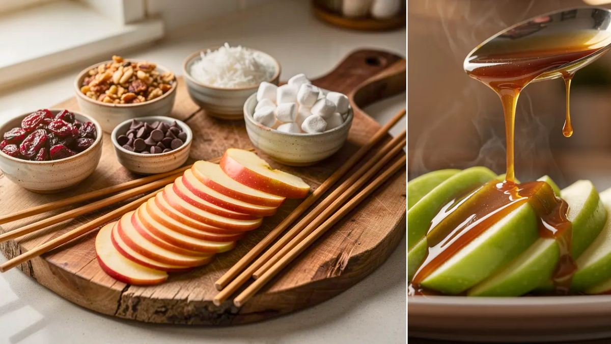 How to Create the Perfect Caramel Apple Bar for Any Party