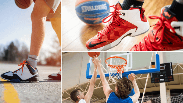 Red Basketball Shoes