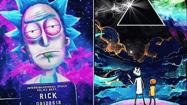 rick and morty backpack