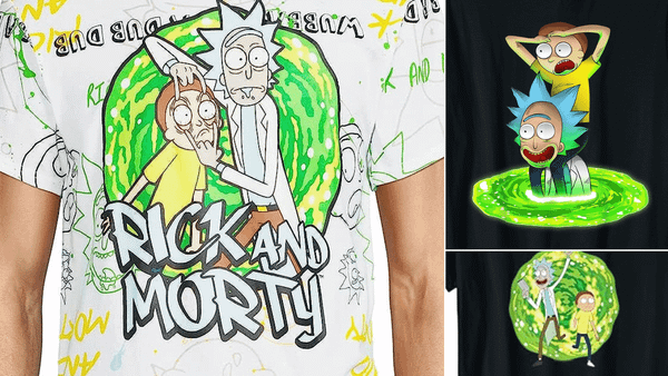 Rick and Morty t shirts