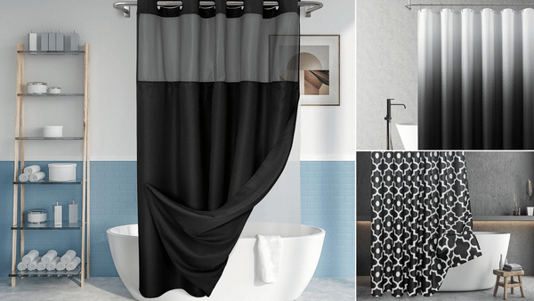 Black Shower Curtain
