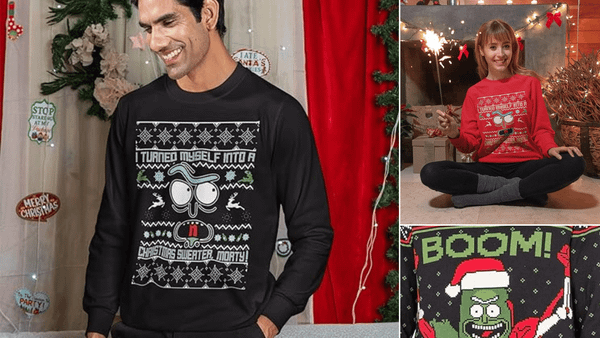 Rick and Morty Christmas Sweater