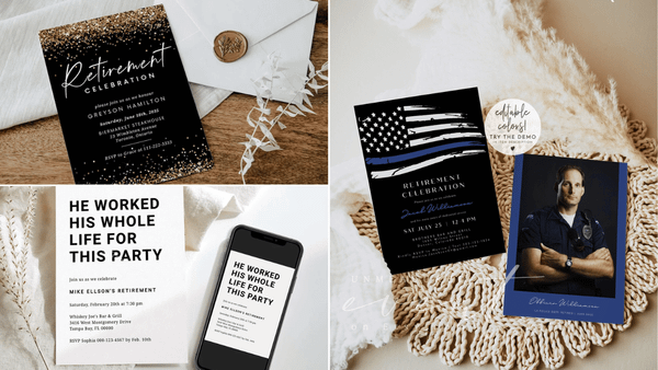 Epic Farewell Starts Here: Top 7 Retirement Party Invitations