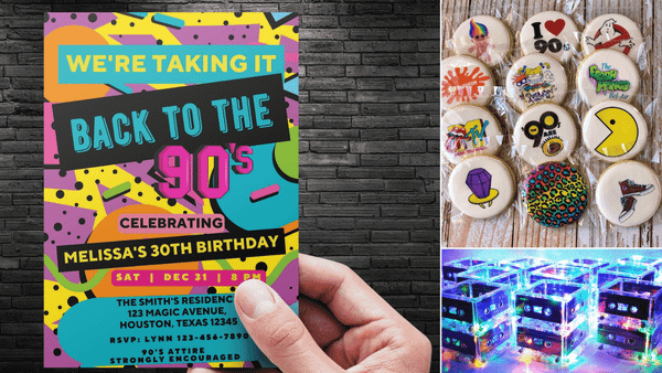 90s Party Decorations