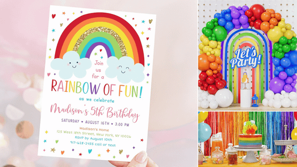 Rainbow Party Decorations