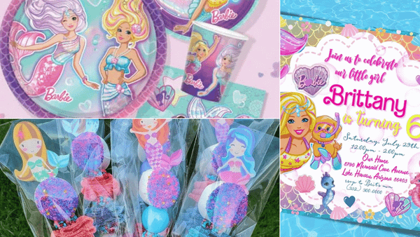 Barbie Mermaid Party Supplies