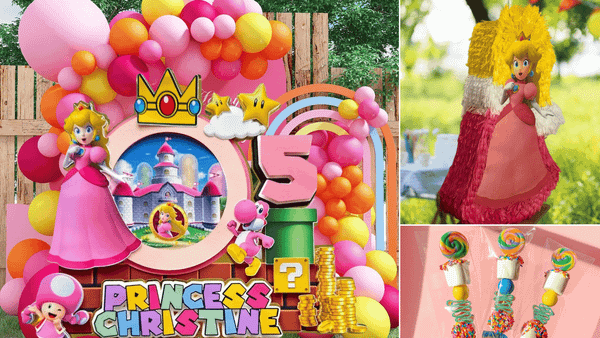 Princess Peach Party Supplies