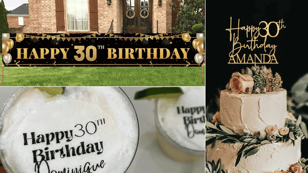 30th Birthday Party Decorations