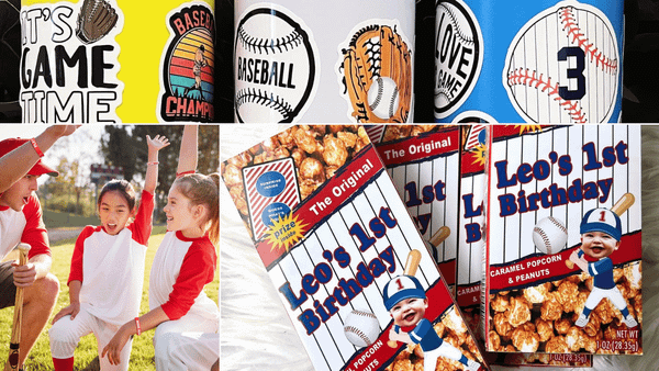 Baseball Themed Party Favors