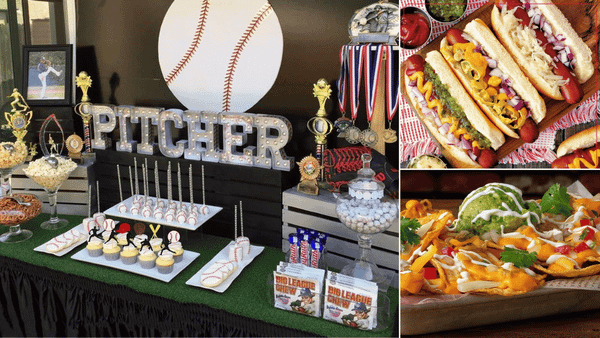 Baseball Themed Party Food
