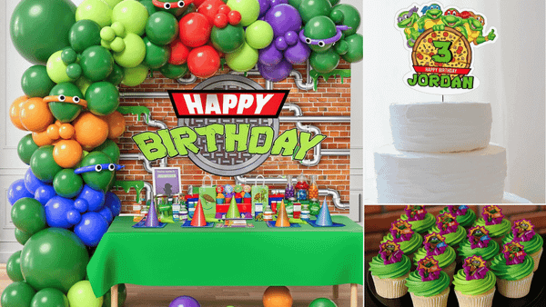 Ninja Turtle Birthday Party Supplies