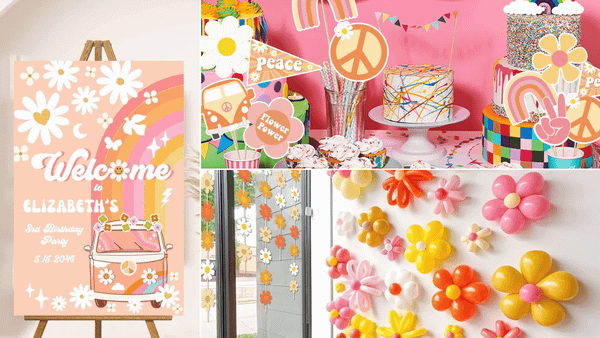 Groovy Party Decorations