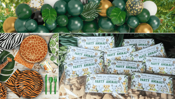 zoo themed birthday party