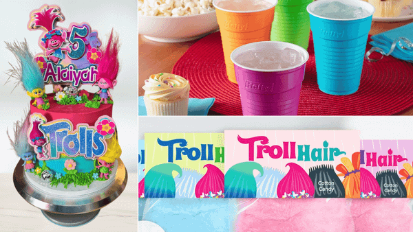 Trolls Birthday Party Supplies 