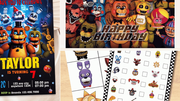 Five Nights at Freddy's Party Supplies