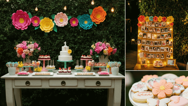 1st birthday garden party