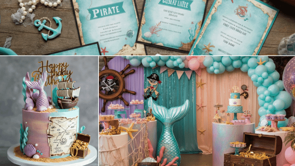 Mermaid and Pirate Party Ideas