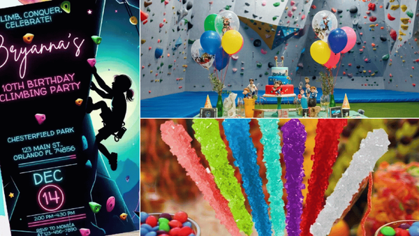 Climbing Birthday Party