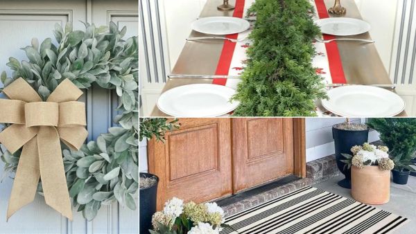 4 Chic Holiday Entryway Decor Ideas for a Glow-Up