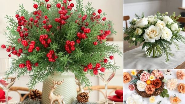 6 Winter Floral Centerpiece Ideas to Brighten Your Home